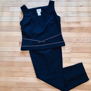 FASHION BUG BLACK PANT SET SIZE 14